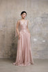 Cape Sleeve Smocked Waist Maxi Dress - Image 1