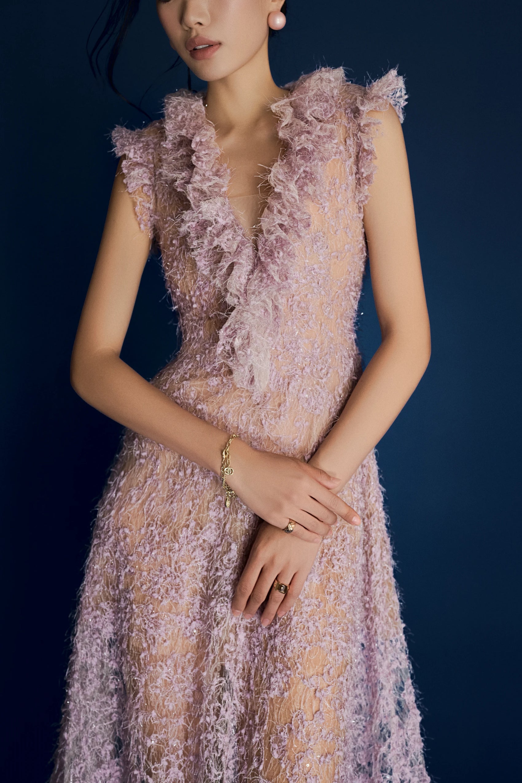 Champagne Maxi Dress