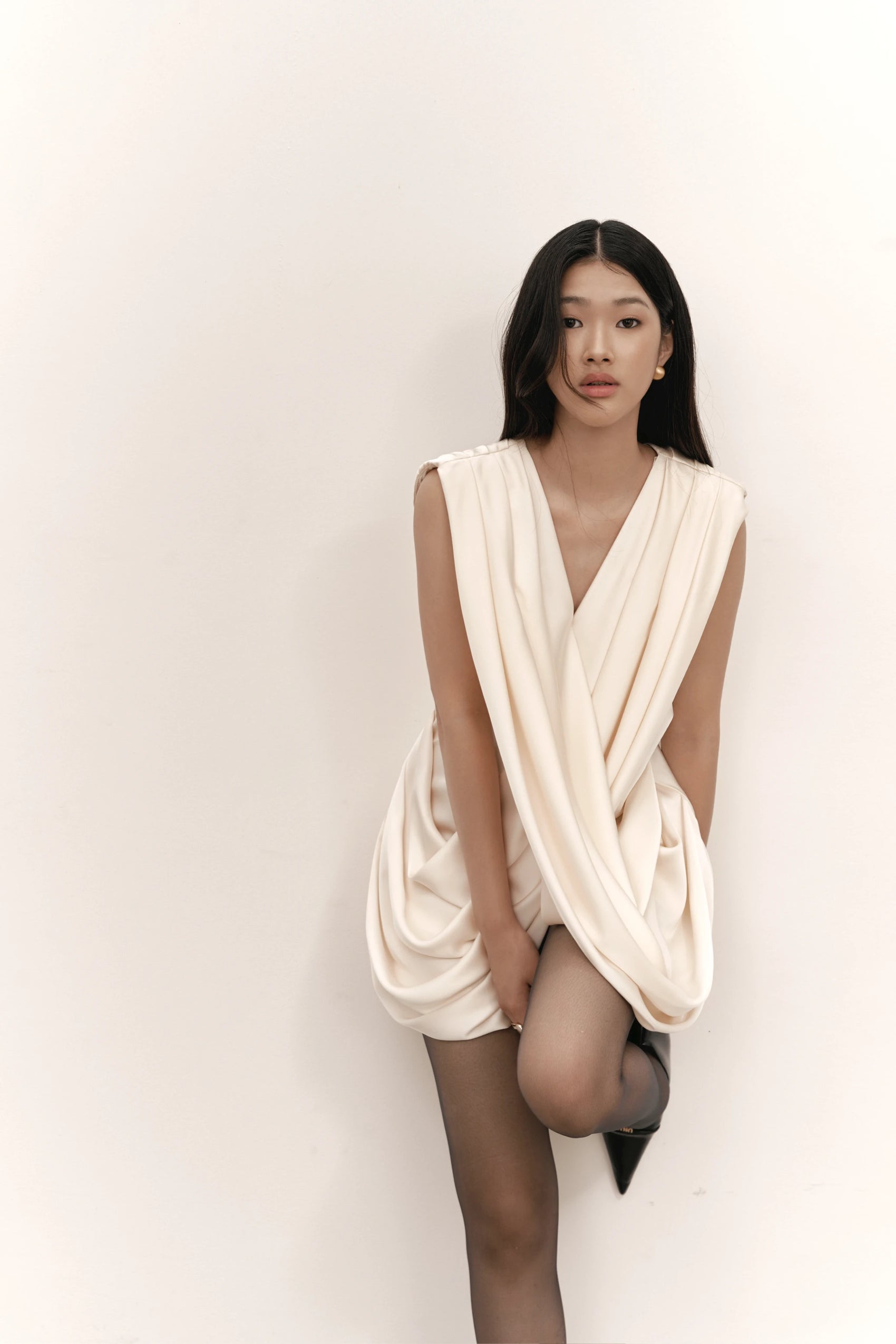 Somewhere Between Dress - Ivory